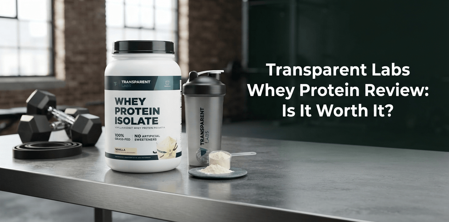 Transparent Labs whey protein review